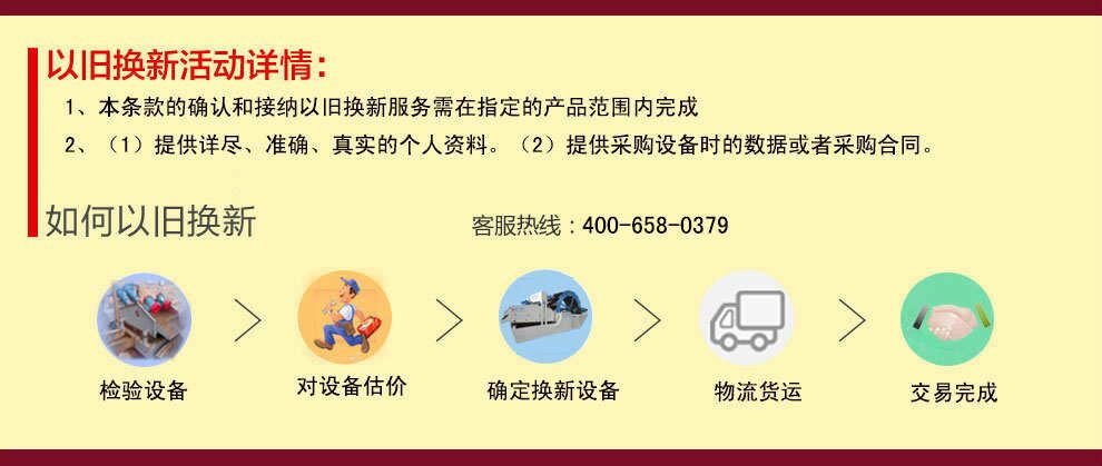 以舊換新